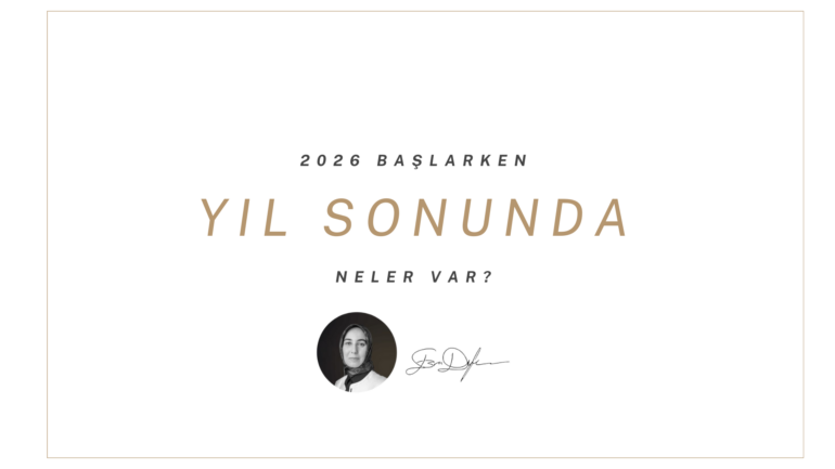 2026’ya BAŞLARKEN